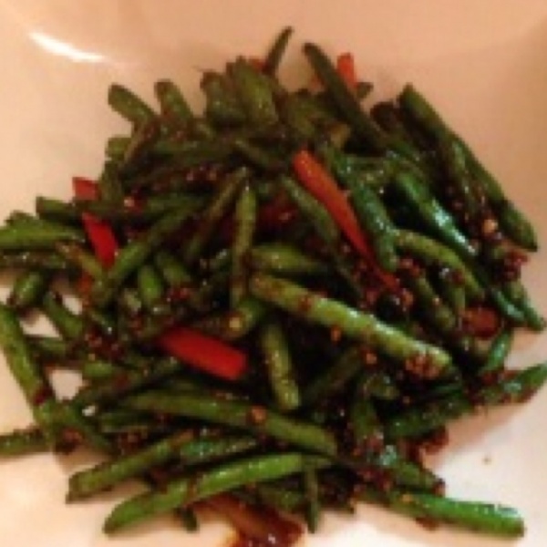 Order 59. Szechuan String Bean food online from Yum yum hunan store, San Francisco on bringmethat.com