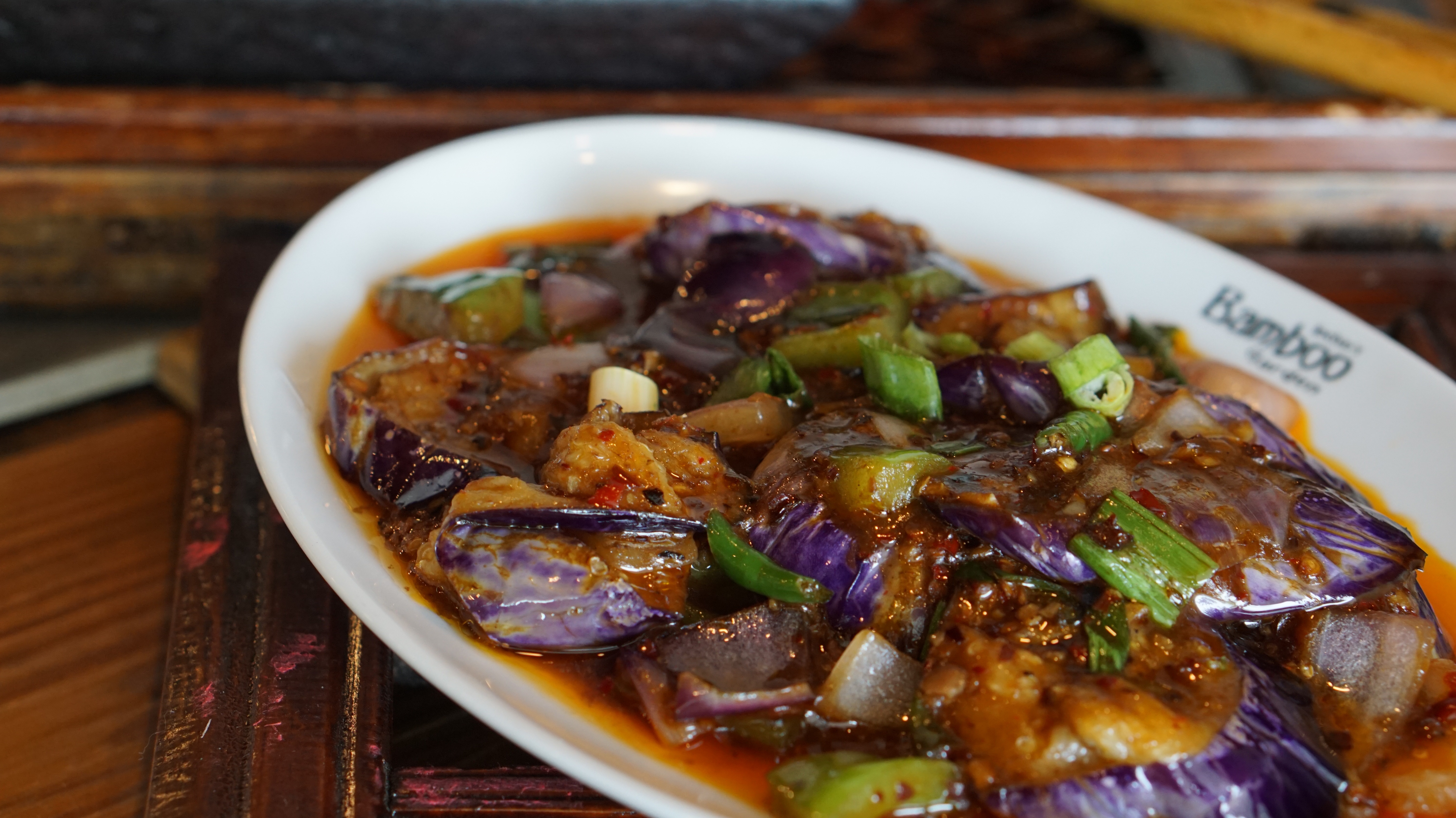 Order Chili Bean Eggplant food online from Inchin Bamboo Garden store, Irvine on bringmethat.com
