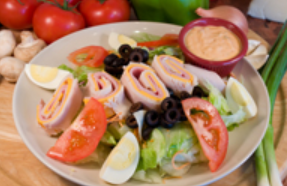 Order The Chef Salad food online from Ameci Pizza & Pasta store, Santa Paula on bringmethat.com