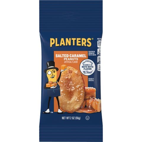 Order Planters Salted Caramel Peanuts Tube 2oz food online from 7-Eleven store, Mars on bringmethat.com