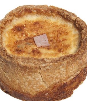 Order Quiche Ham and Gruyere food online from Leonidas Cafe store, Northbrook on bringmethat.com