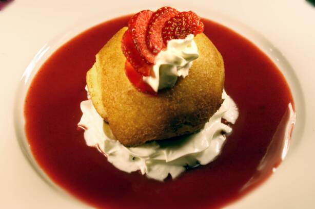 Order Fried Ice Cream food online from Basil Thai store, West Lafayette on bringmethat.com