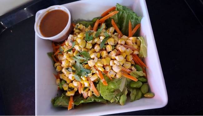 Order Zen Salad - No Protein (GF) (SF) (V) food online from Saucy Porka store, Chicago on bringmethat.com