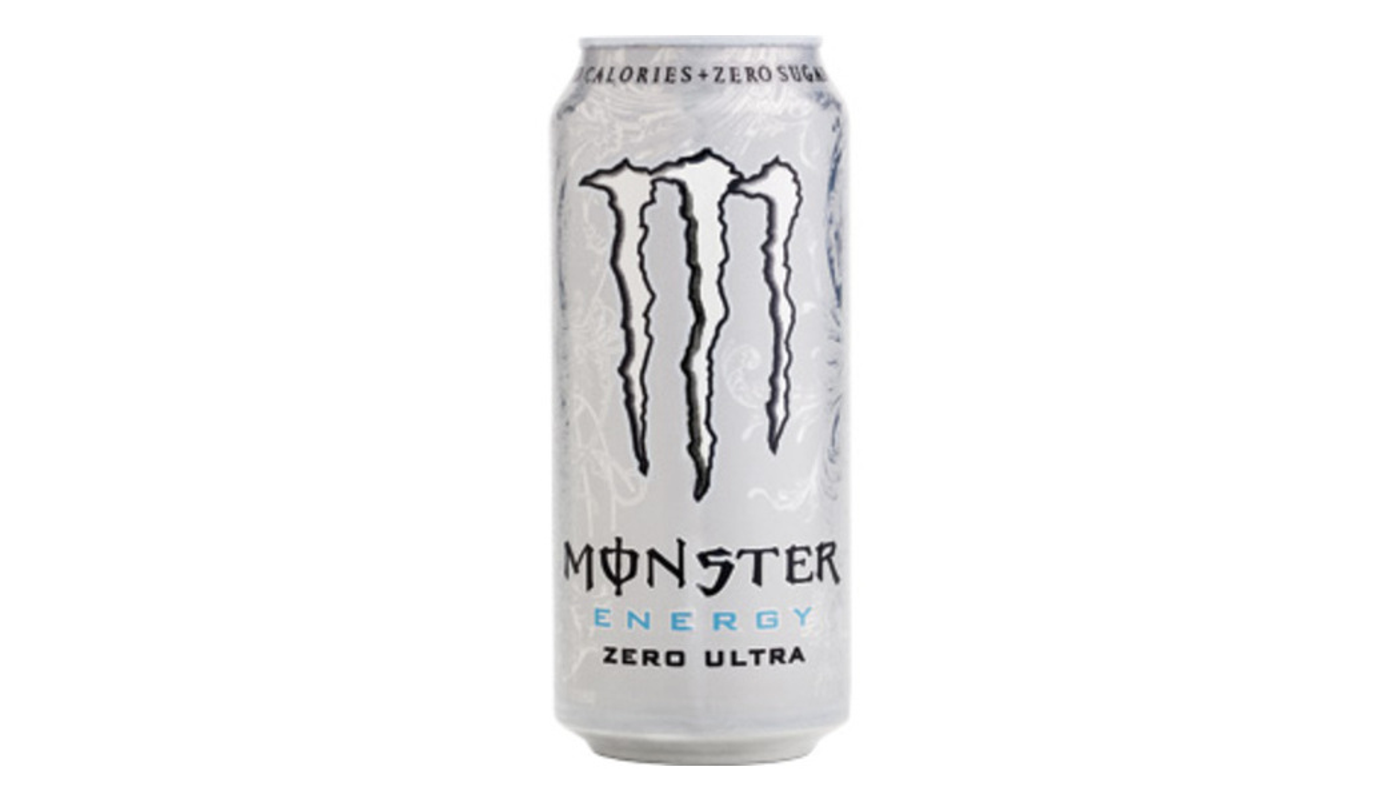 Order Monster Energy Drink Zero Ultra 16 oz Can food online from Circus Liquor store, Santa Clarita on bringmethat.com