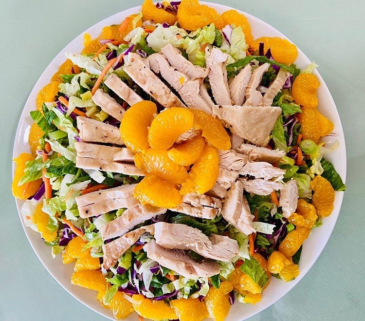 Order Chinese Chicken Salad food online from Neli's catering restaurant store, Los Angeles on bringmethat.com