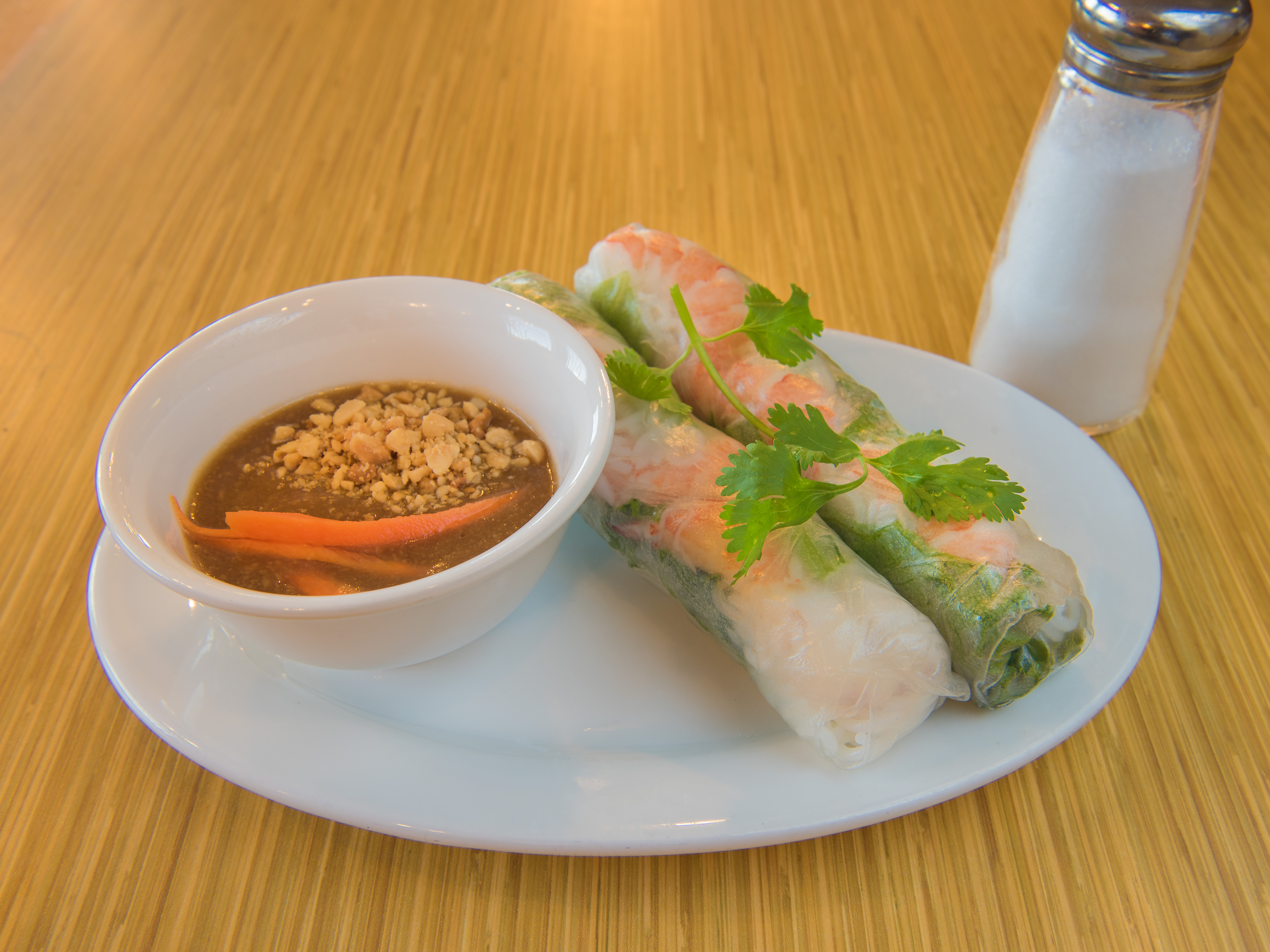 Order A3. 2 Pieces Spring Rolls food online from Pho Bom store, Denver on bringmethat.com