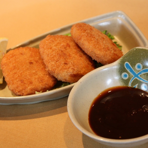 Order 3 Pieces Croquette food online from Joy Sushi store, Mountain View on bringmethat.com