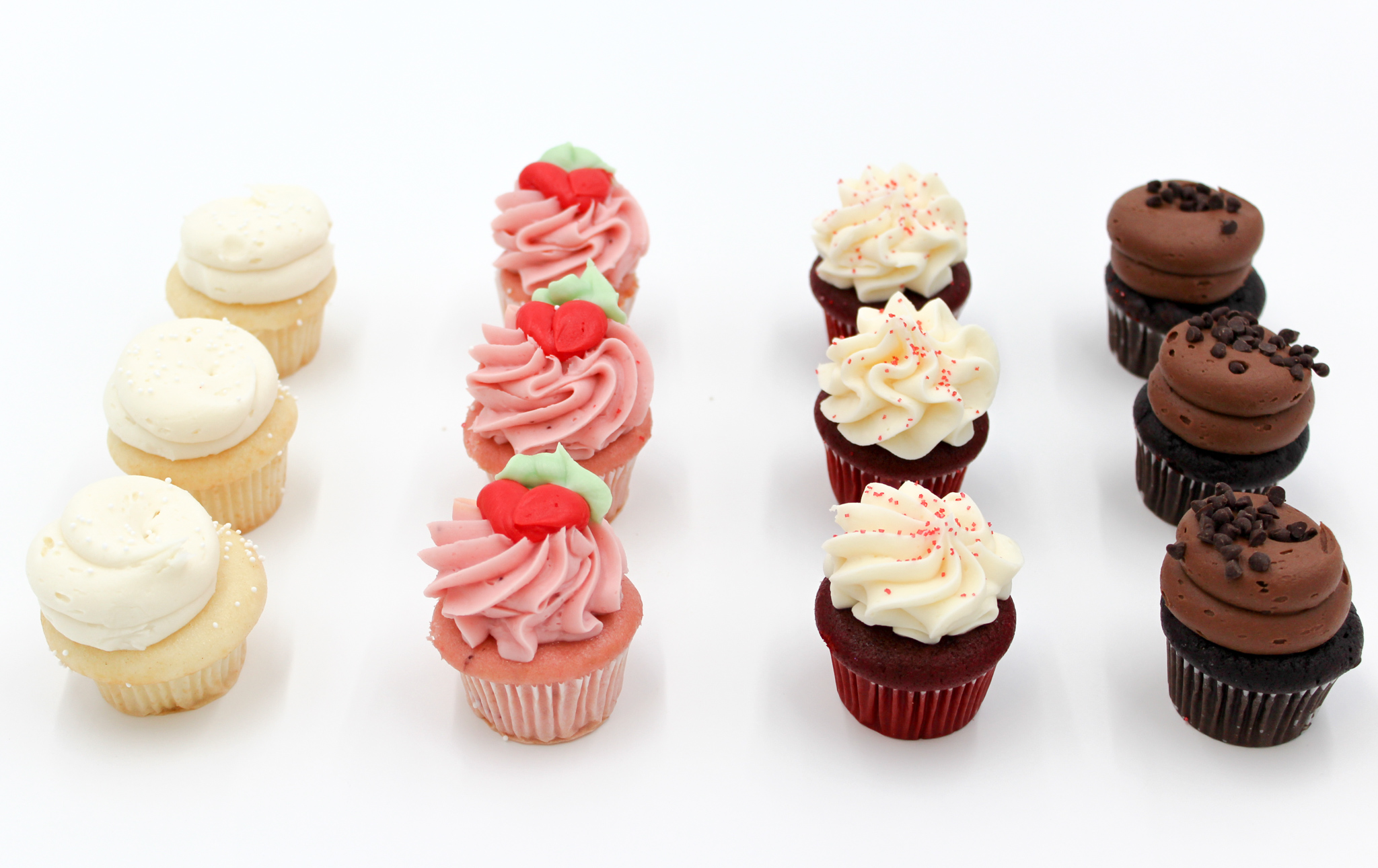 Order 12 Pack Mini Cupcakes food online from Gigi Cupcakes store, Christiansburg on bringmethat.com