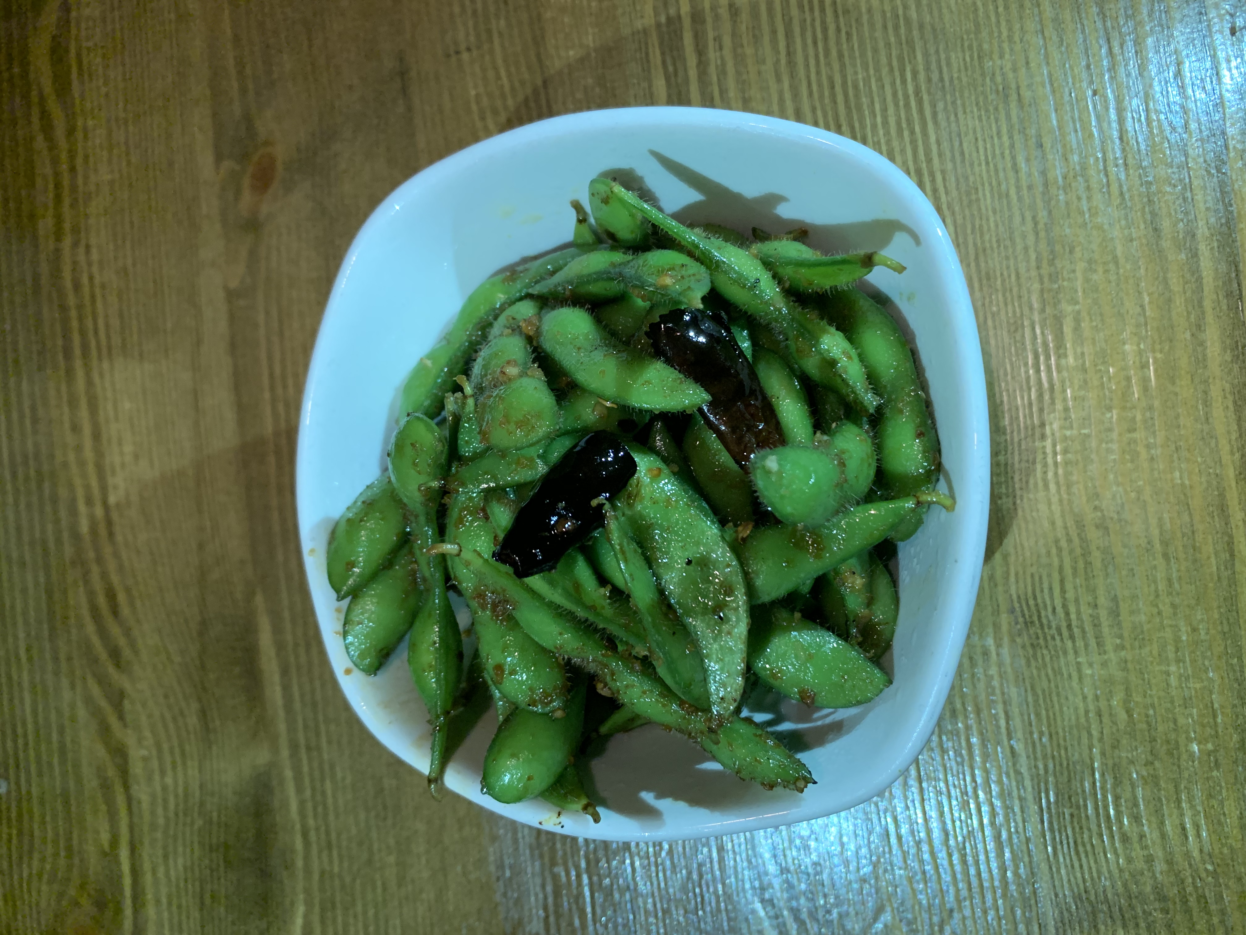 Order Garlic Edamame food online from Ohjah Noodle House store, Henderson on bringmethat.com