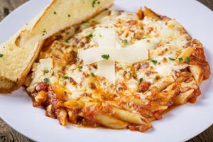 Order Three Cheese Baked Penne food online from Rosati's Pizza store, Lockport on bringmethat.com