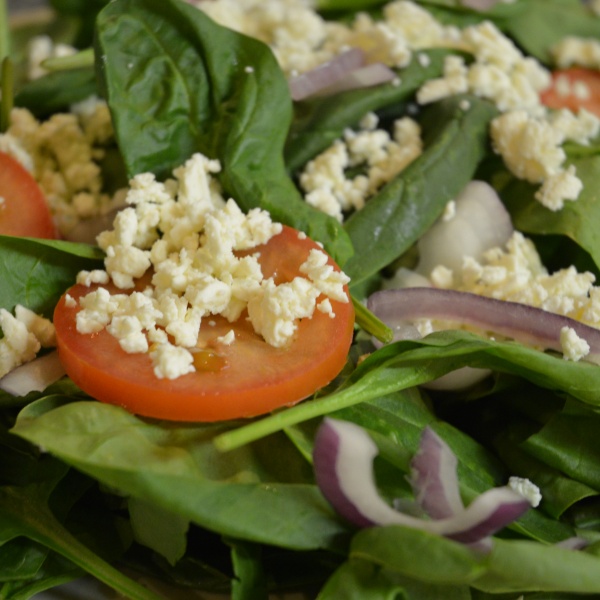Order Spinach Salad food online from Primo Pizza store, Daly City on bringmethat.com