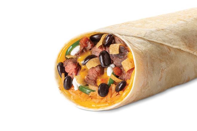 Order Nacho Burrito food online from Baja Fresh Mexican Grill store, Bakersfield on bringmethat.com