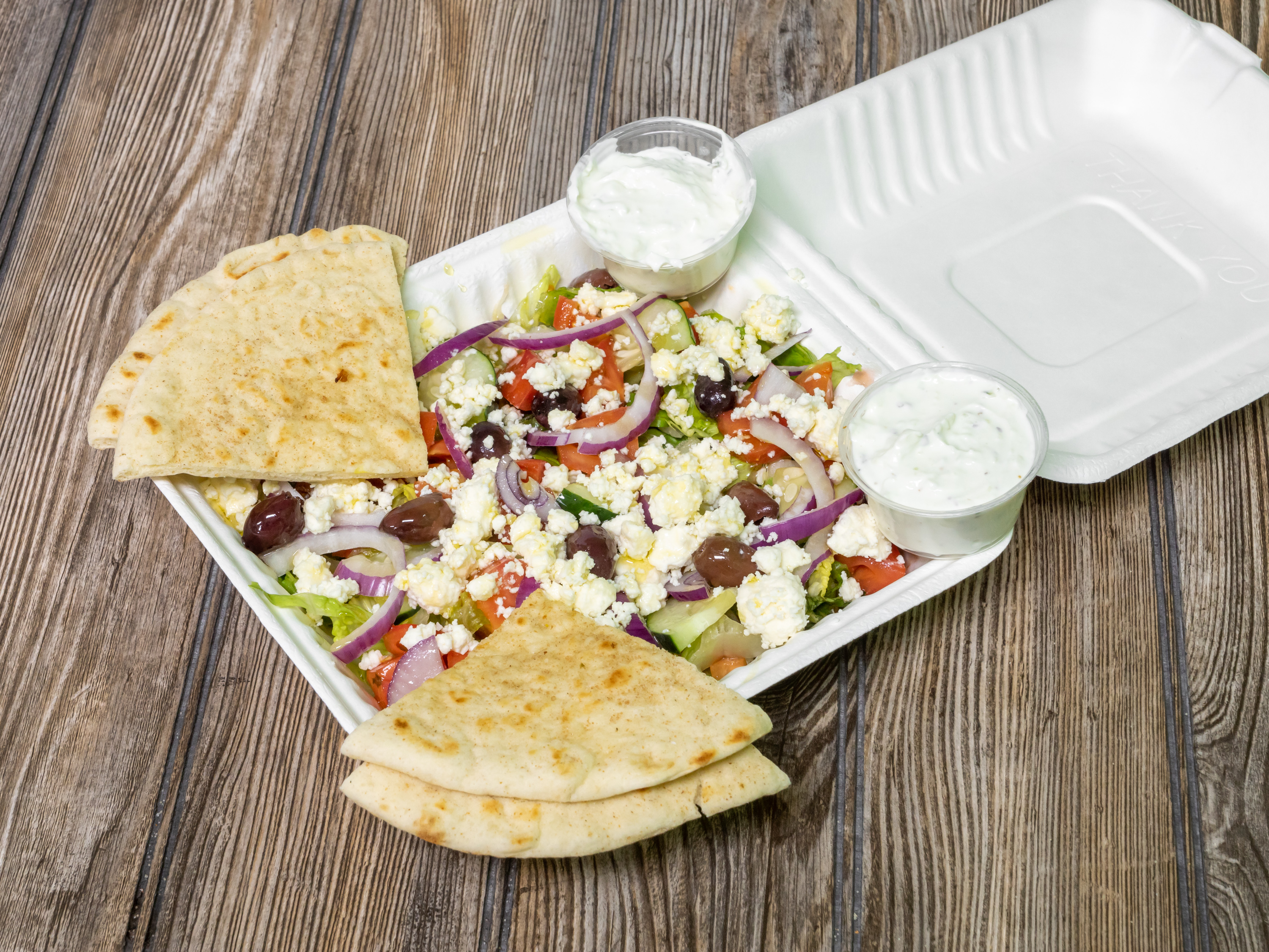 Order Greek Salad food online from Loon Deli store, Minneapolis on bringmethat.com