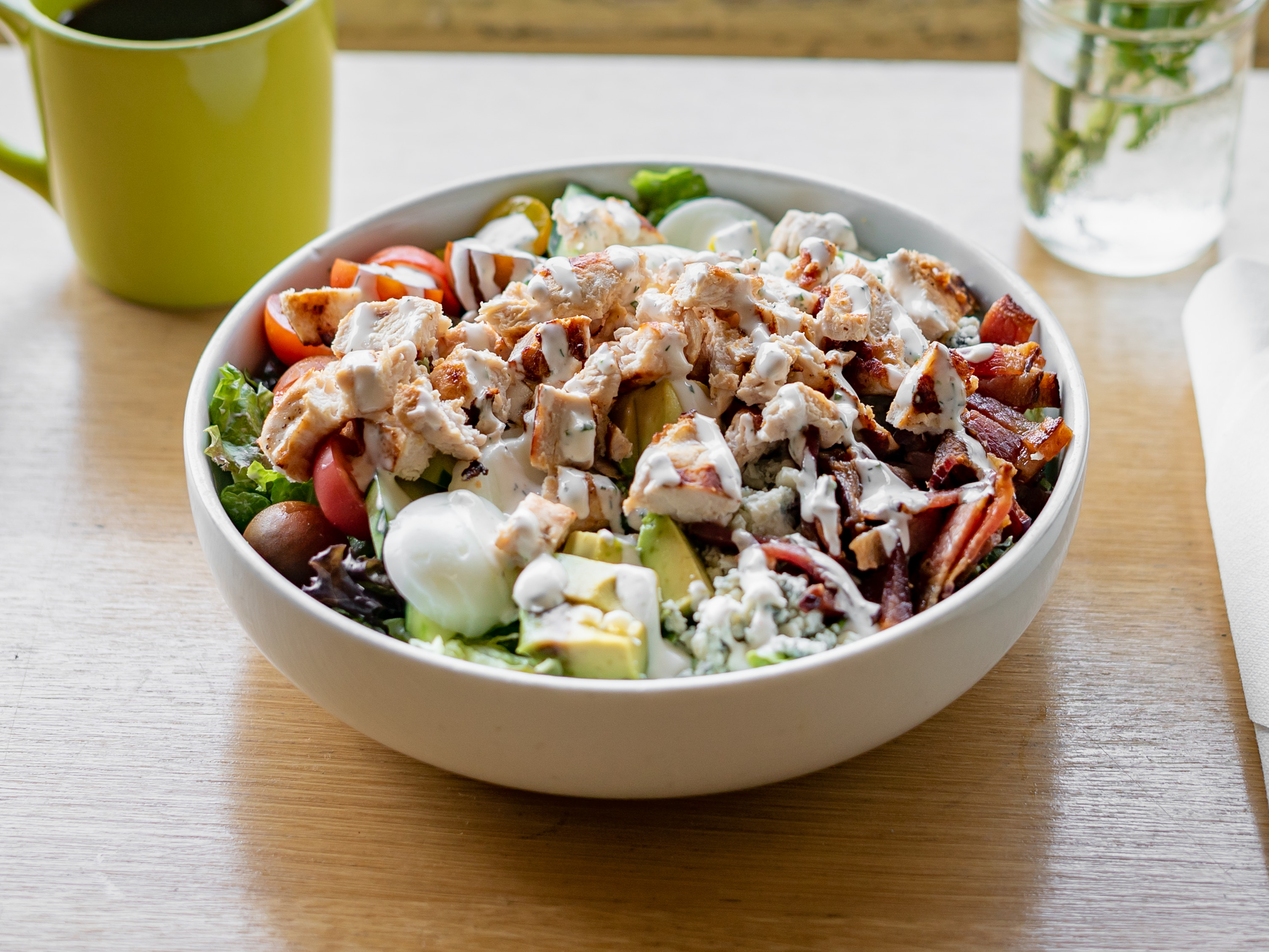 Order Cobb Salad Lunch food online from Square One Dining store, Los Angeles on bringmethat.com