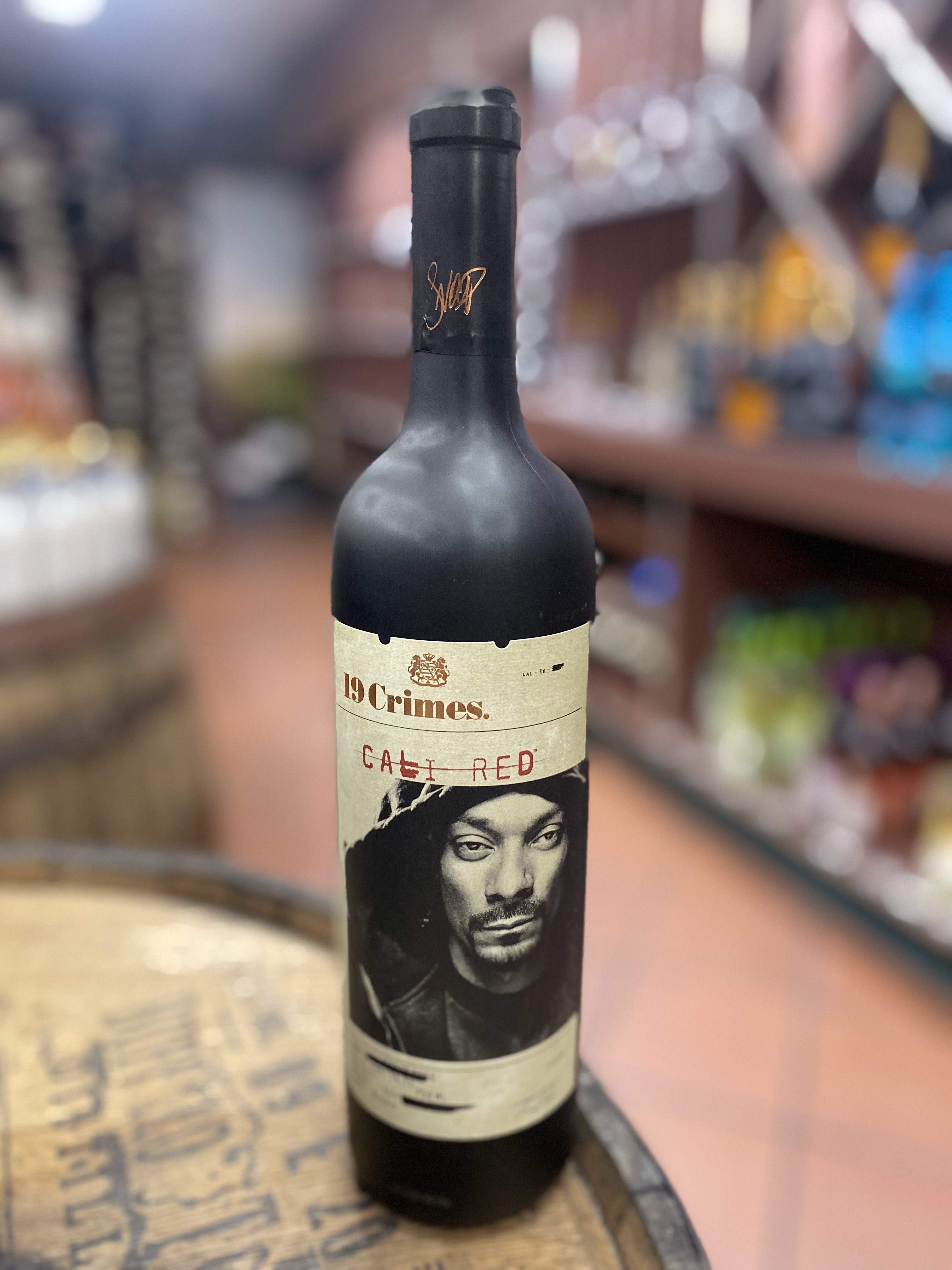 Order 19 Crimes Snoop Cali Red Wine 750 ml. food online from Mirage Wine & Liquor store, Palm Springs on bringmethat.com