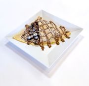 Order Blueberry Nutella Crepe food online from Crave Cafe store, West Hills on bringmethat.com
