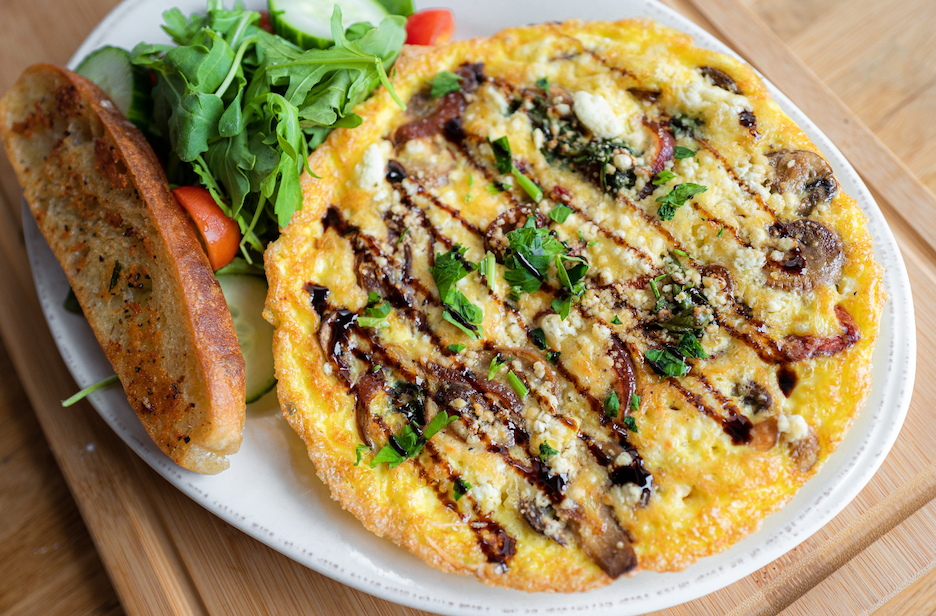 Order Veggie Frittata food online from Iron Rooster store, Cockeysville on bringmethat.com