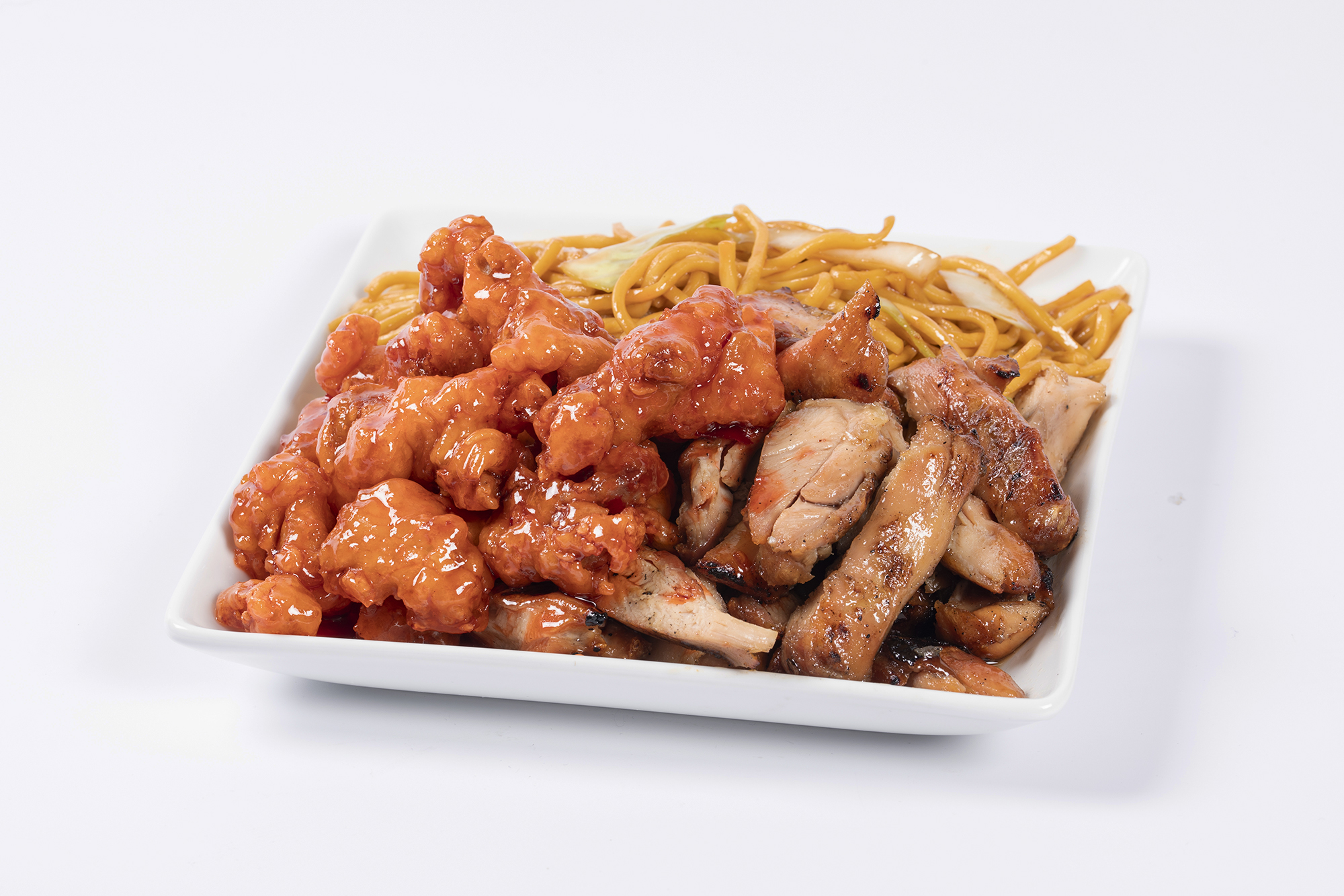 Order 2 Entree Plate food online from China Max store, Milford on bringmethat.com