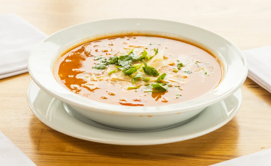 Order Bowl of Soup food online from Pietro's Bakery & Cafe store, Frisco on bringmethat.com