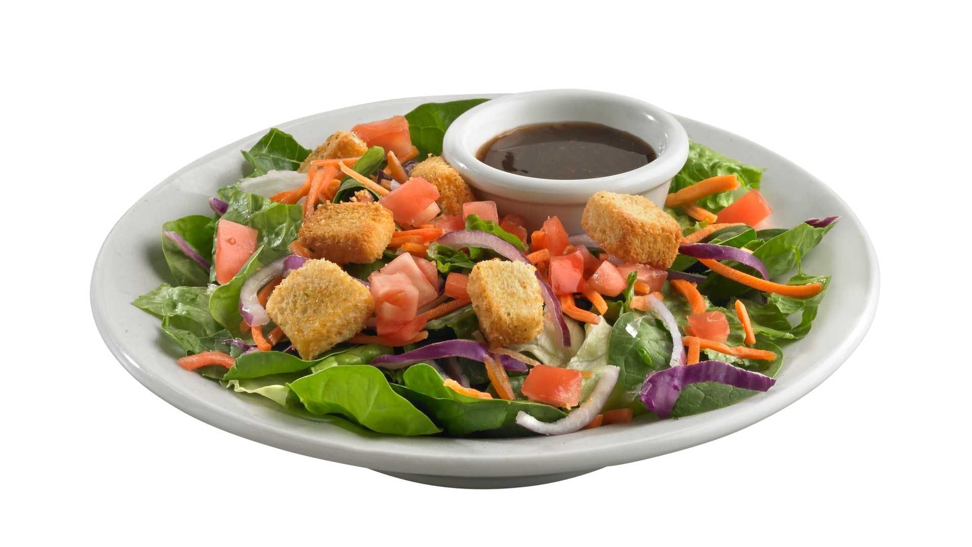 Order House Salad Entree - Entree Salads food online from Boston Restaurant & Sports Bar store, Citrus Heights on bringmethat.com