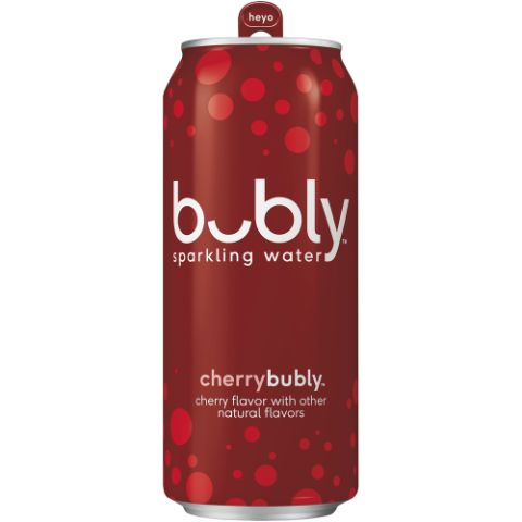 Order bubly Sparkling Water Cherry  16oz Can food online from 7-Eleven store, Newburgh on bringmethat.com
