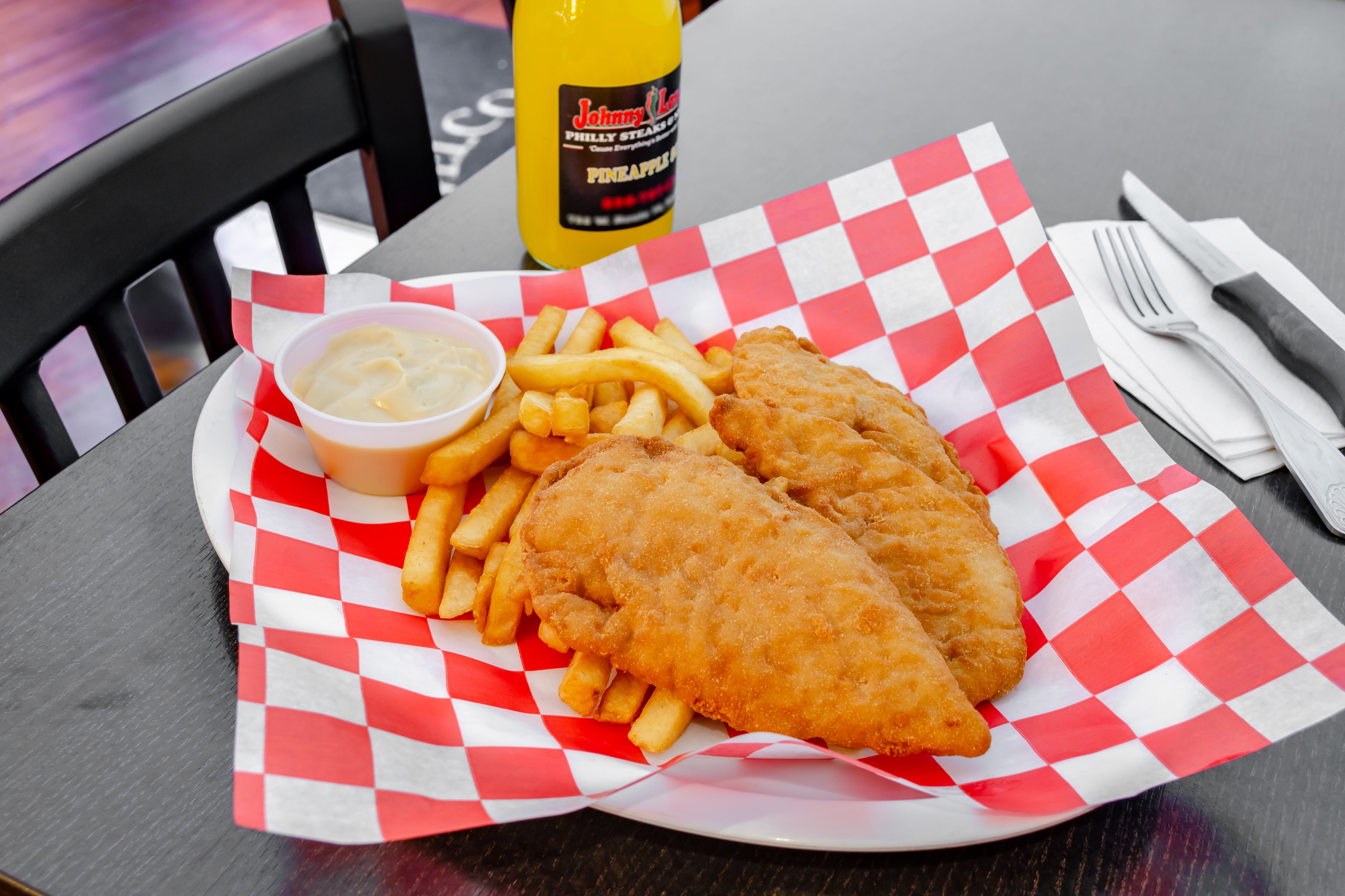 Order Chicken Tenders - 4 Pieces food online from Johnny Longhots store, Evesham Township on bringmethat.com
