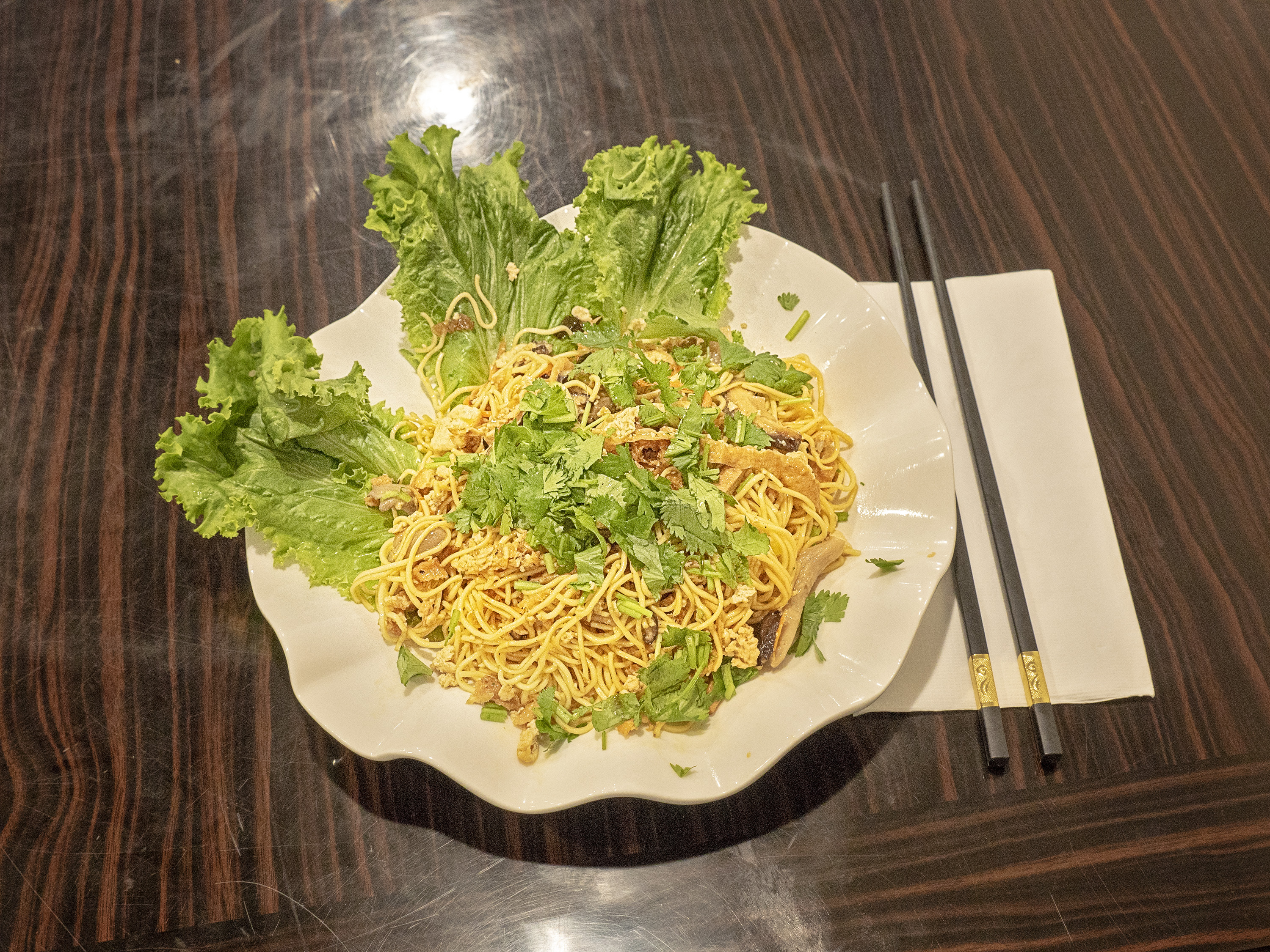 Order 38. Mì Xào Chay food online from 5 Star Hue store, El Monte on bringmethat.com