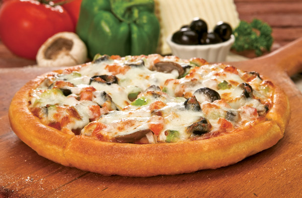 Order Veggie Pie food online from Godfather Pizza Express store, Crawfordsville on bringmethat.com