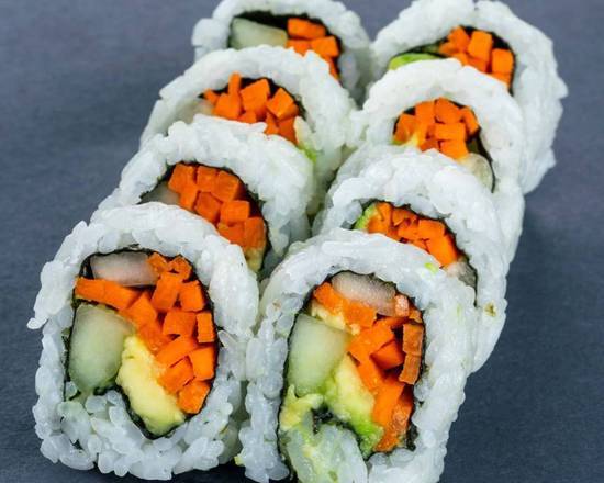 Order Vegetable Roll (8 Pcs) food online from SushiStop Culver City store, Culver City on bringmethat.com