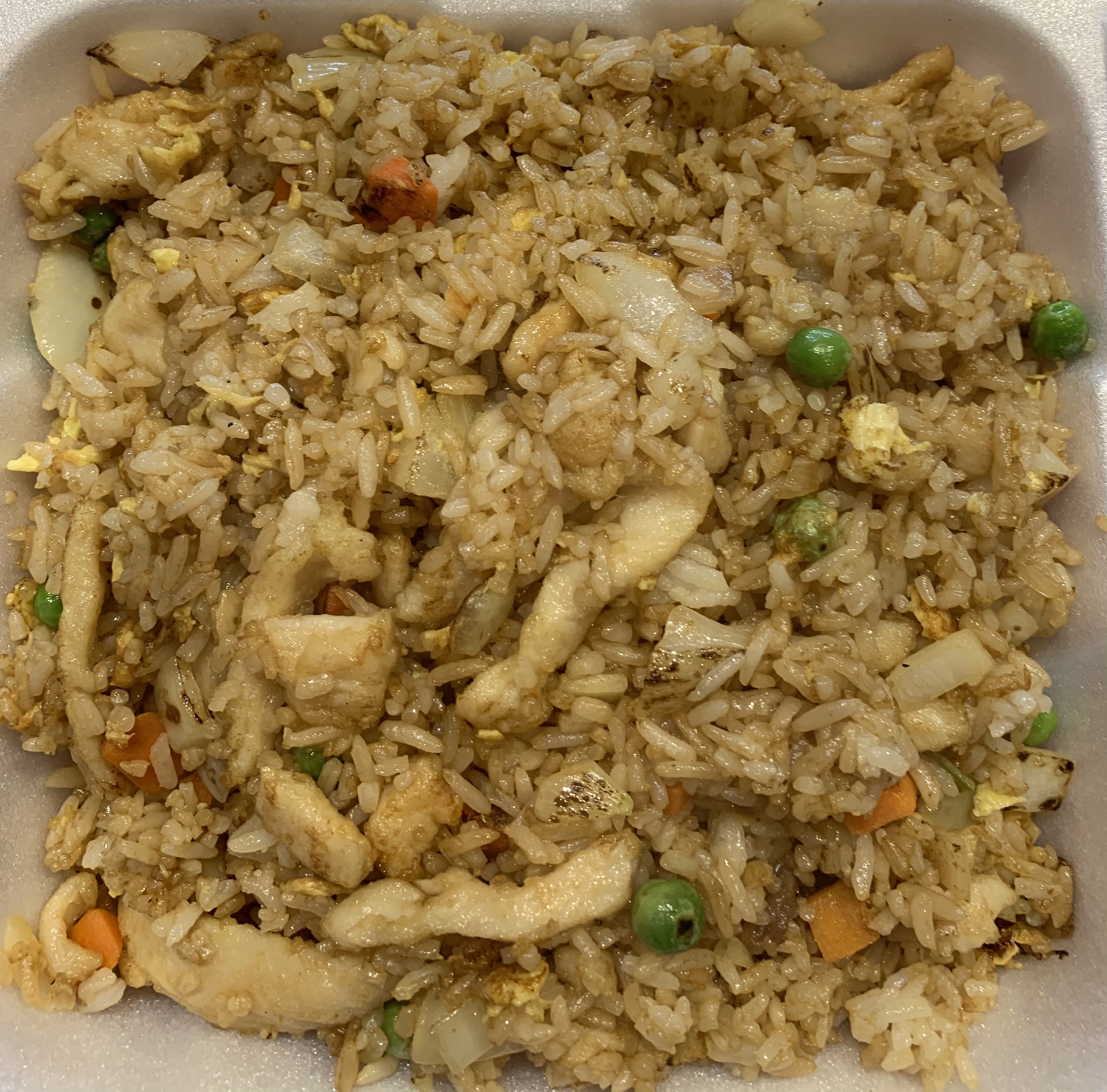 Order White Meat Chicken Fried Rice food online from Golden China store, Springfield on bringmethat.com