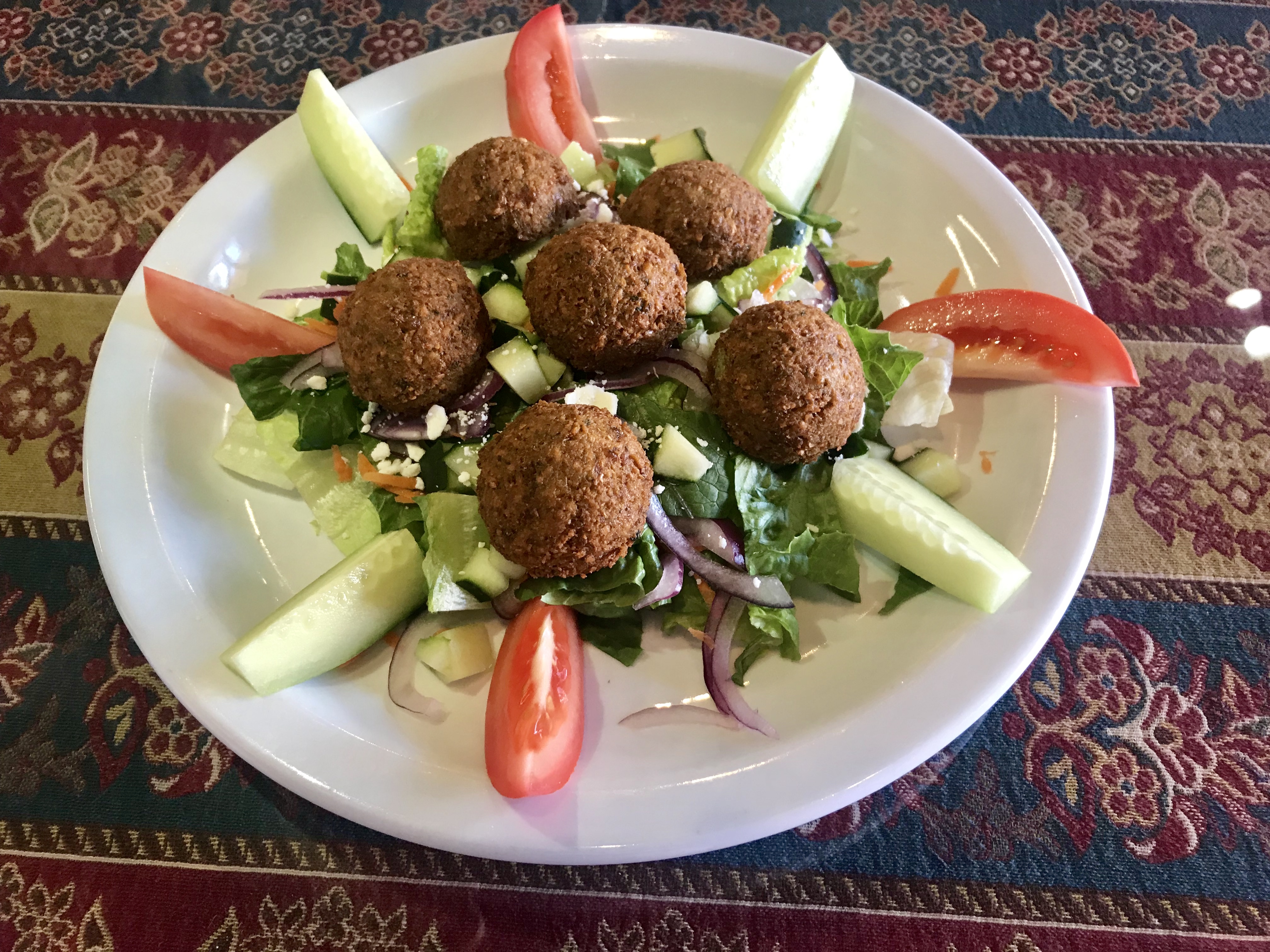 Order Falafel Salad food online from Turkish Kitchen store, Berkeley on bringmethat.com