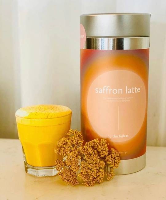 Order Saffron Latte food online from Amara Kitchen store, Los Angeles on bringmethat.com