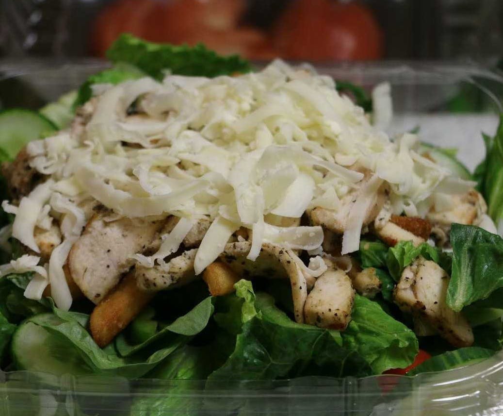 Order Grilled Chicken Salad - Salad food online from Pizza Care store, Pittsburgh on bringmethat.com