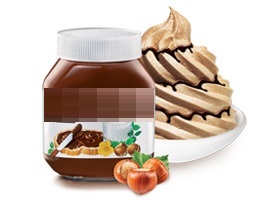 Order Made with Nutella   Frozen Yogurt food online from 16 handles catering store, New York on bringmethat.com