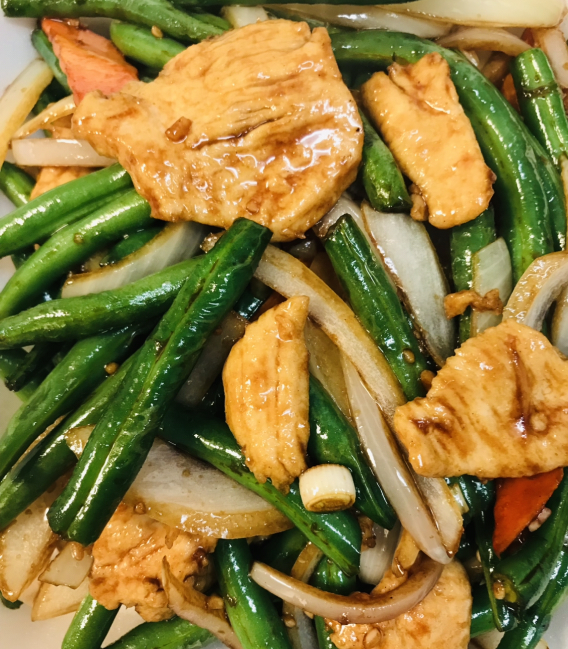 Order 53. Chicken with String Bean food online from Chopstix store, Henderson on bringmethat.com
