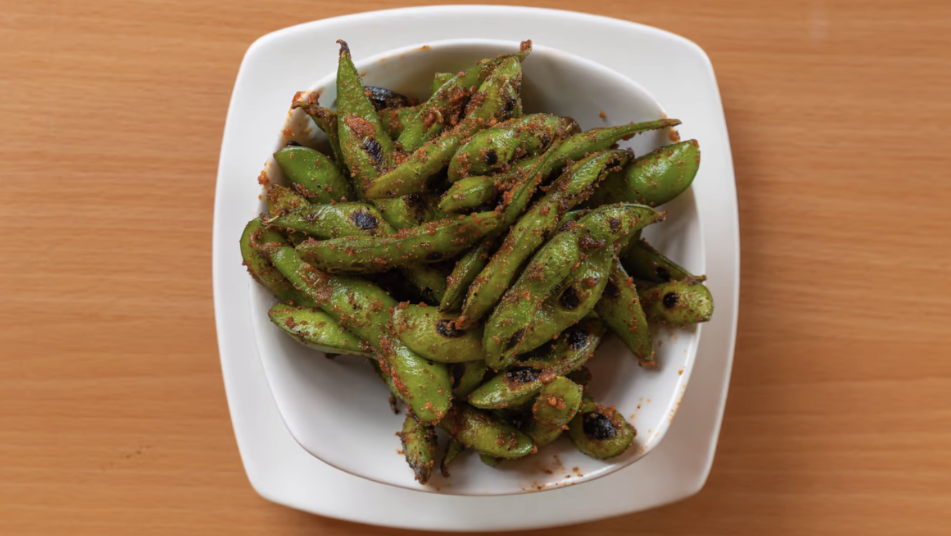 Order Spicy Edamame food online from Sushi Hub store, Stockton on bringmethat.com