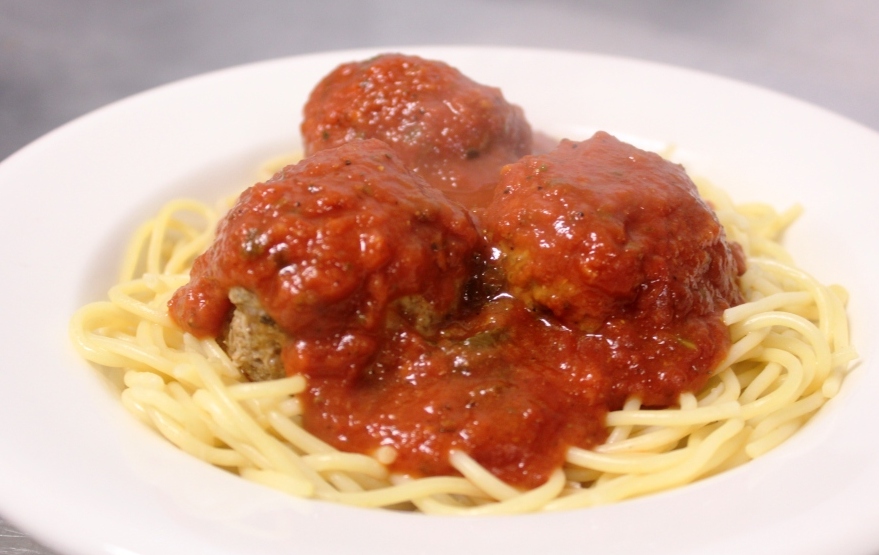 Order Spaghetti with Meatballs food online from Sal & Mookie store, Biloxi on bringmethat.com