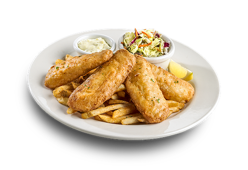 Order Fish & Chips food online from Boston Restaurant & Sports Bar store, Grand Junction on bringmethat.com