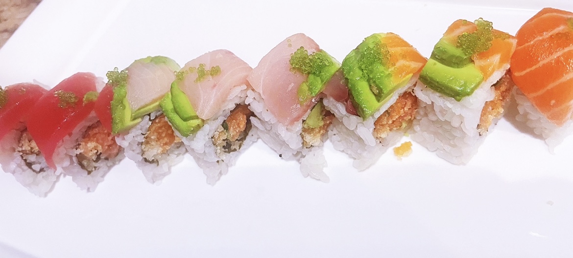 Order Dynamite Roll food online from Osaki Sushi & Hibachi store, Duncanville on bringmethat.com