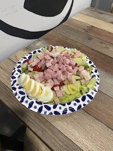 Order Master Chef Salad food online from Grumpyz Pizza & Deli store, Phillipi on bringmethat.com