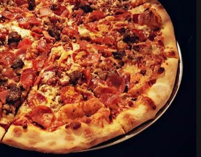 Order Husson's Meat Monster food online from Husson Pizza store, Charleston on bringmethat.com