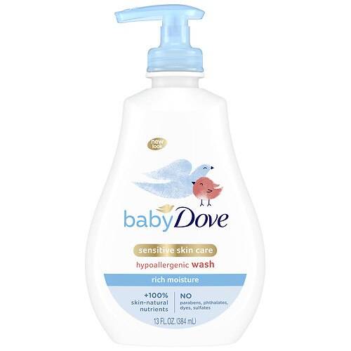 Order Baby Dove Tip to Toe Baby Wash, Rich Moisture Rich Moisture - 13.0 fl oz food online from Walgreens store, Steubenville on bringmethat.com