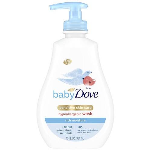 Order Baby Dove Tip to Toe Baby Wash, Rich Moisture Rich Moisture - 13.0 fl oz food online from Walgreens store, FAIRBANKS on bringmethat.com