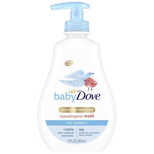 Order Baby Dove Tip to Toe Baby Wash, Rich Moisture Rich Moisture - 13.0 fl oz food online from Walgreens store, Bluffton on bringmethat.com