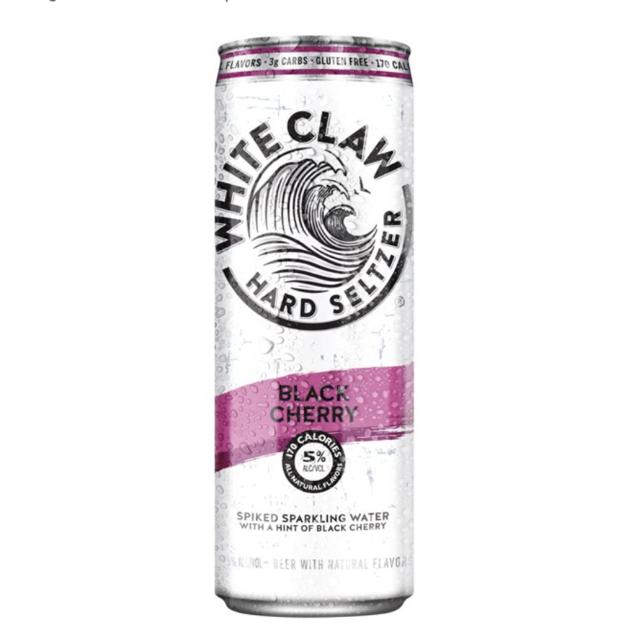 Order White Claw Black Cherry food online from La Bowls And Breads store, Los Angeles on bringmethat.com