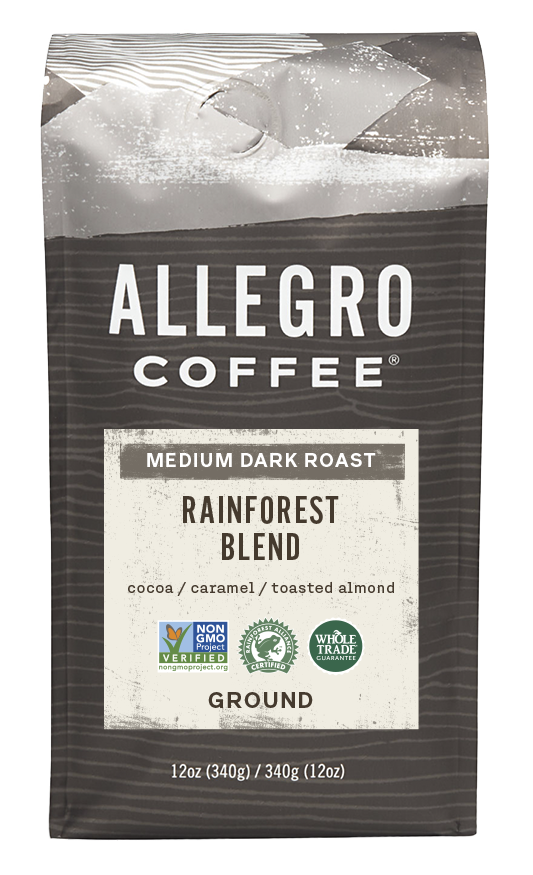 Order Rainforest Blend food online from Allegro Coffee Company store, Wheaton on bringmethat.com