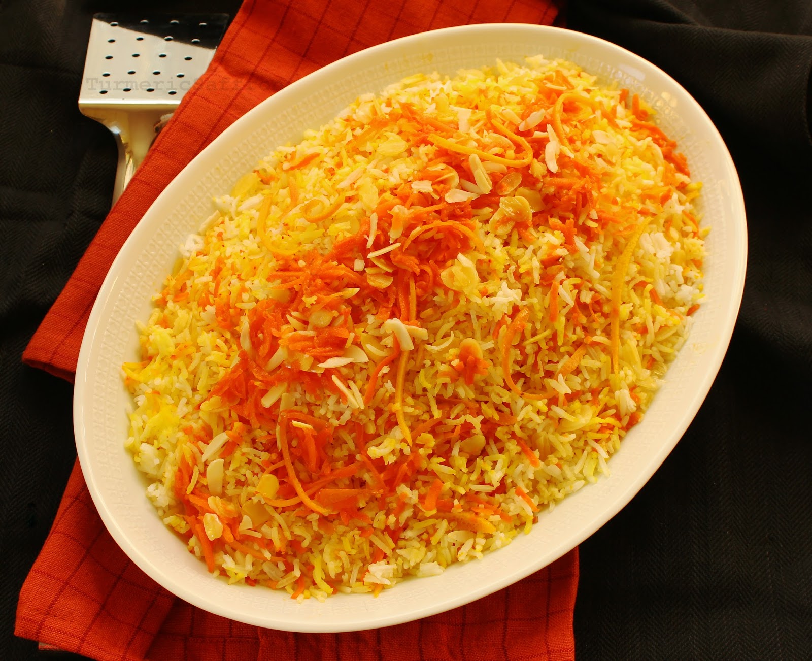 Order Shirin Polo (sweet pistachio rice) food online from Pars Persian Cuisine store, Scottsdale on bringmethat.com
