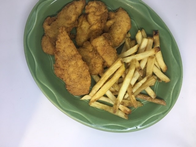 Order Chicken Fingers Entree food online from Poco Mexican/American Restaurant, Bar & Comedy Cabaret store, Doylestown on bringmethat.com
