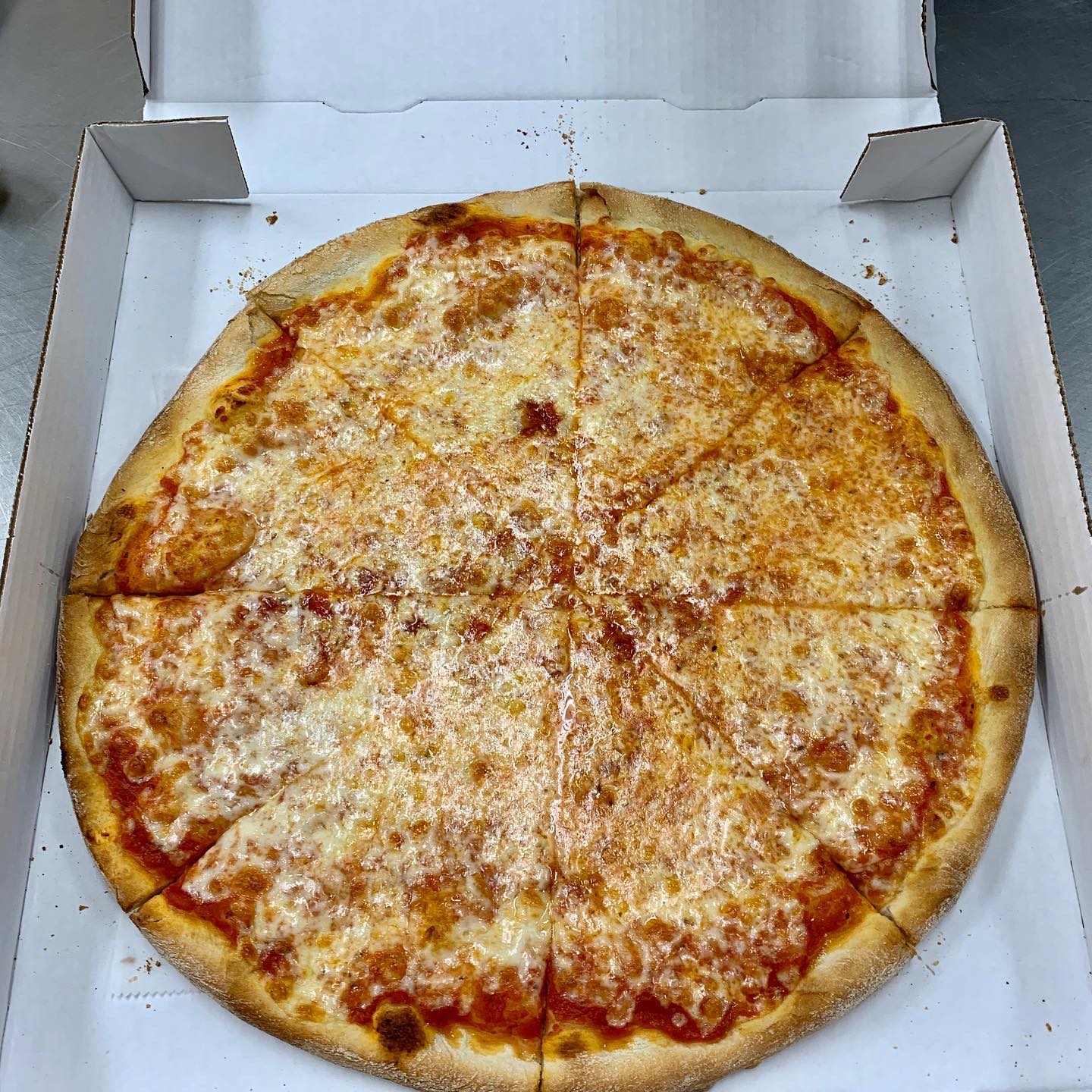 Order 12" Small Cheese Pizza food online from Napoli Pizza store, Miamisburg on bringmethat.com