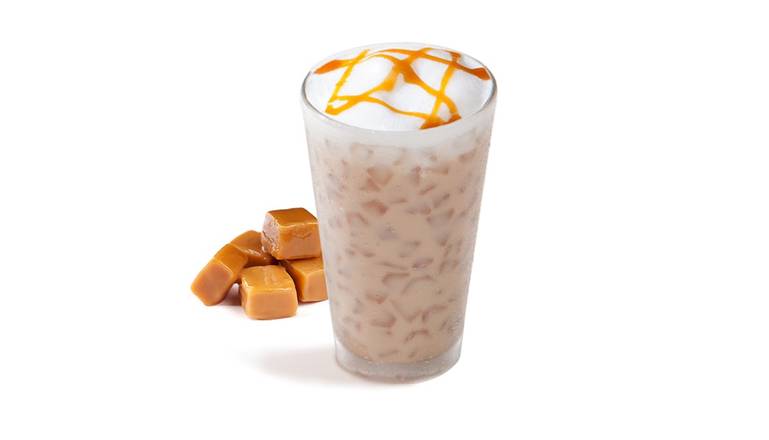 Order Iced Cappuccinos|Caramel Iced Cappuccino food online from The Coffee Bean & Tea Leaf store, Las Vegas on bringmethat.com